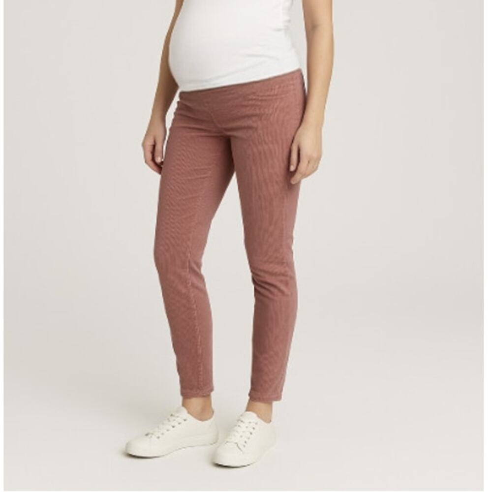 NWT Isabel Maternity Size 4/27R Corduroy Maternity Pants 29" inseam